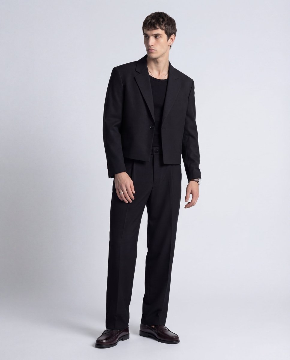 ABITO CROP BLACK - Benevierre
