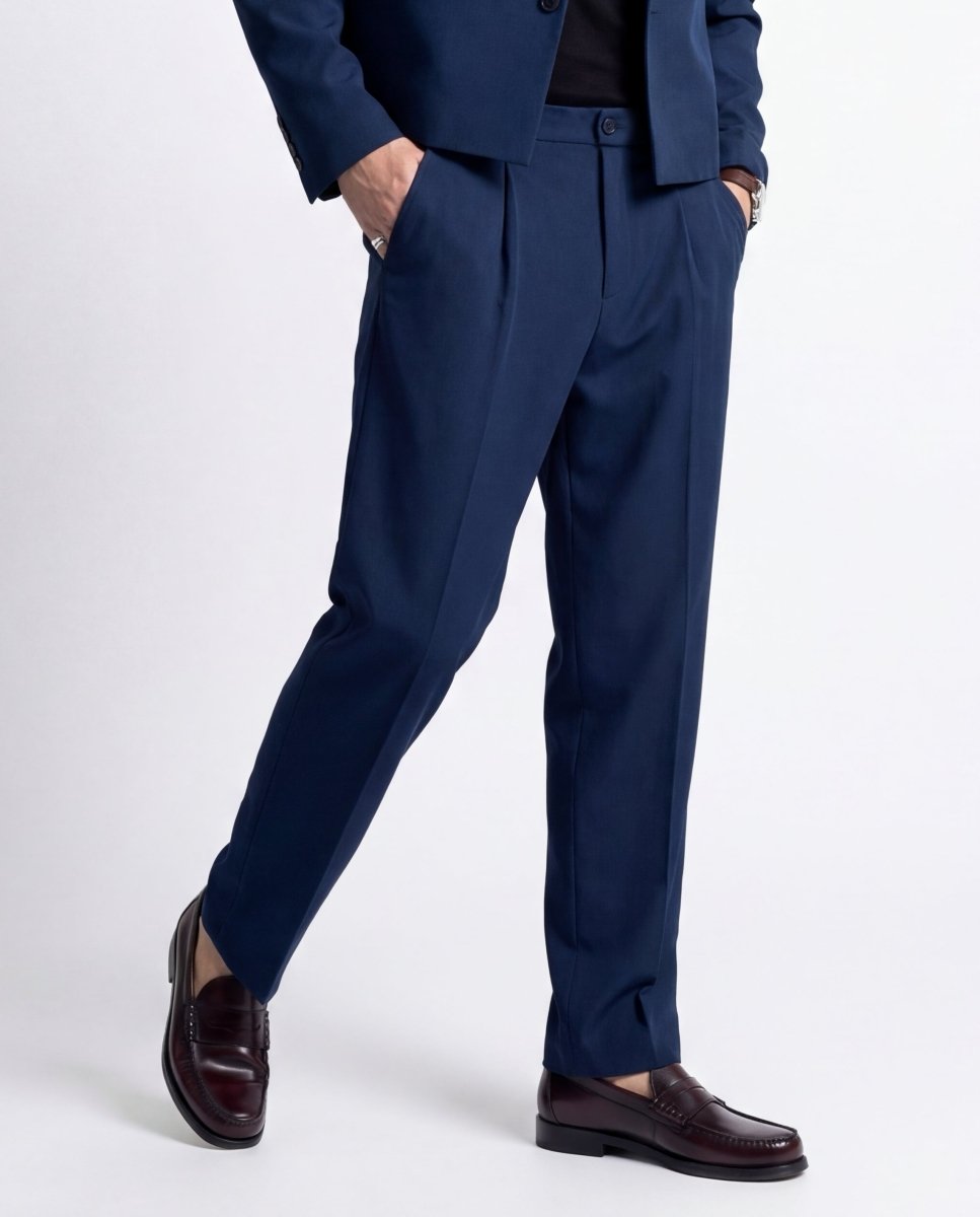 ABITO CROP BLUE - Benevierre