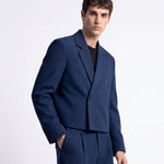 ABITO CROP BLUE - Benevierre