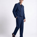 ABITO CROP BLUE - Benevierre