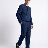 ABITO CROP BLUE - Benevierre