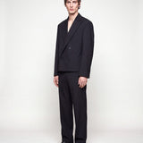 ABITO CROP DOPPIOPETTO BLACK - Benevierre