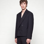 ABITO CROP DOPPIOPETTO BLACK - Benevierre