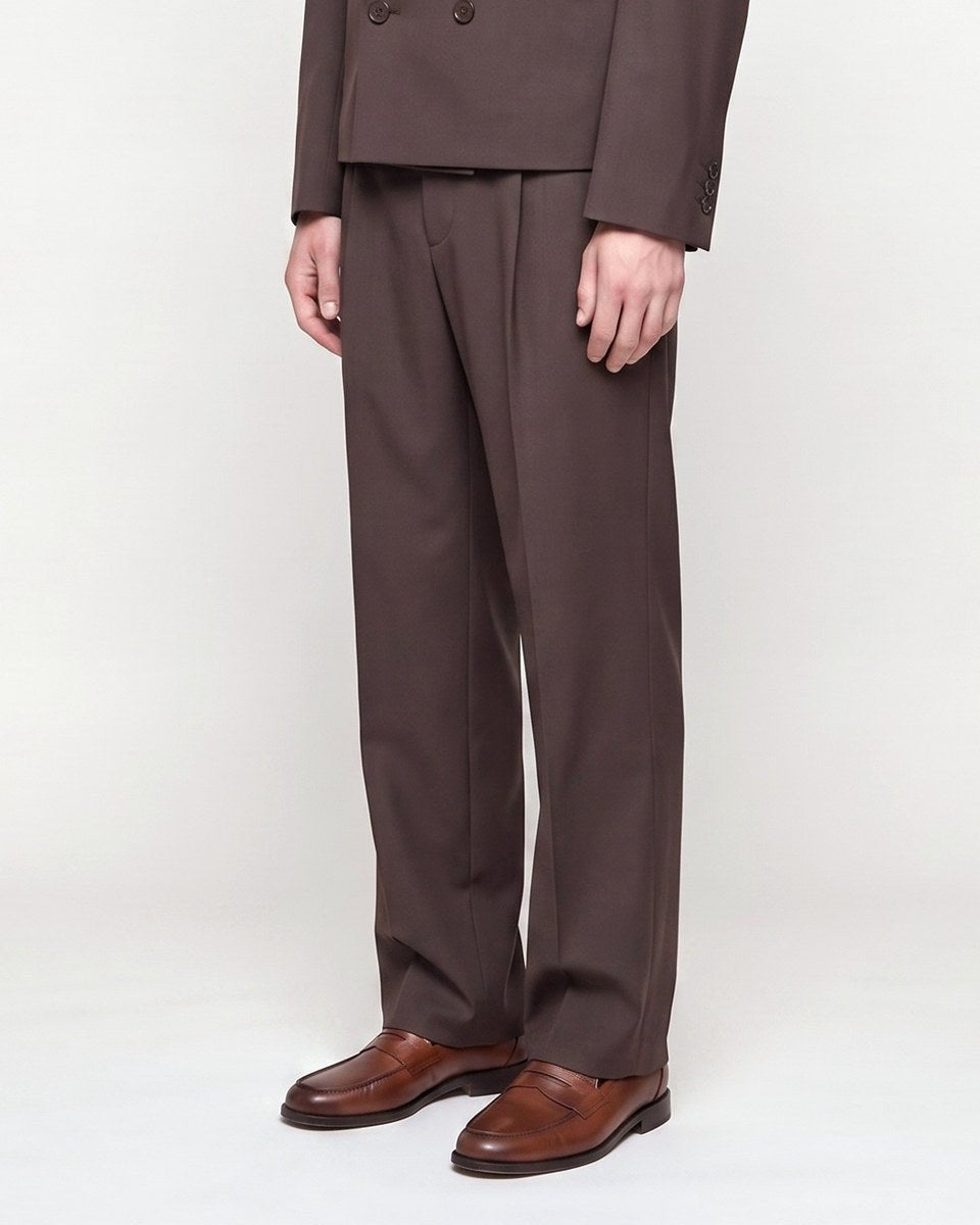 ABITO CROP DOPPIOPETTO BROWN - Benevierre