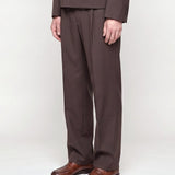 ABITO CROP DOPPIOPETTO BROWN - Benevierre