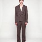 ABITO CROP DOPPIOPETTO BROWN - Benevierre