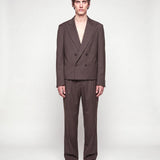 ABITO CROP DOPPIOPETTO BROWN - Benevierre