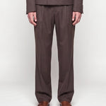 ABITO CROP DOPPIOPETTO BROWN - Benevierre