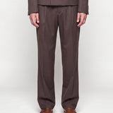 ABITO CROP DOPPIOPETTO BROWN - Benevierre
