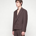 ABITO CROP DOPPIOPETTO BROWN - Benevierre