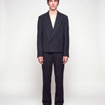 ABITO CROP DOPPIOPETTO DARK GREY - Benevierre