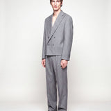 ABITO CROP DOPPIOPETTO GREY - Benevierre