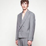 ABITO CROP DOPPIOPETTO GREY - Benevierre