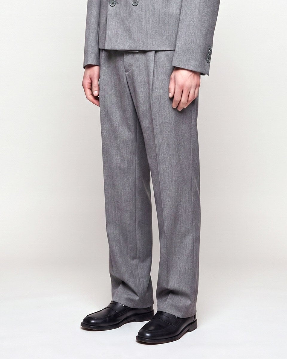 ABITO CROP DOPPIOPETTO GREY - Benevierre