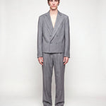 ABITO CROP DOPPIOPETTO GREY - Benevierre
