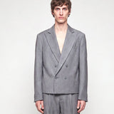ABITO CROP DOPPIOPETTO GREY - Benevierre