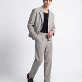 ABITO CROP GREY - Benevierre