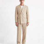 ABITO IN LINO BEIGE - Benevierre
