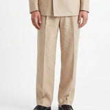 ABITO IN LINO BEIGE - Benevierre