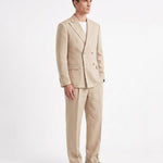 ABITO IN LINO BEIGE - Benevierre