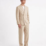 ABITO IN LINO BEIGE - Benevierre