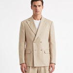 ABITO IN LINO BEIGE - Benevierre