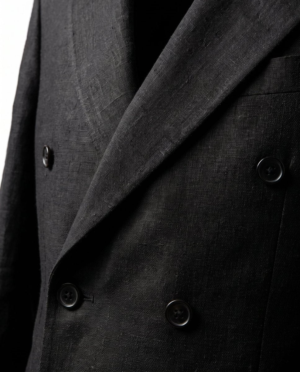 ABITO IN LINO BLACK - Benevierre