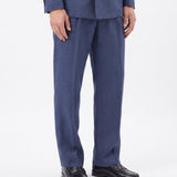 ABITO IN LINO BLUE - Benevierre