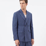 ABITO IN LINO BLUE - Benevierre