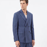ABITO IN LINO BLUE - Benevierre