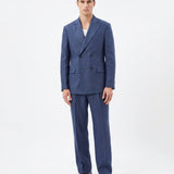 ABITO IN LINO BLUE - Benevierre