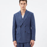 ABITO IN LINO BLUE - Benevierre