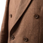 ABITO IN LINO BROWN - Benevierre