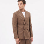 ABITO IN LINO BROWN - Benevierre