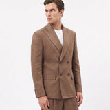 ABITO IN LINO BROWN - Benevierre