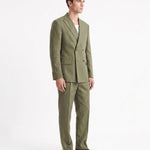 ABITO IN LINO GREEN - Benevierre