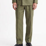 ABITO IN LINO GREEN - Benevierre