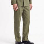 ABITO IN LINO GREEN - Benevierre