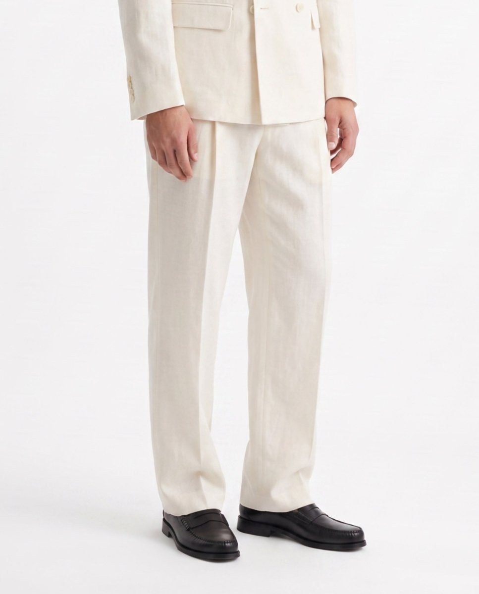 ABITO IN LINO WHITE - Benevierre