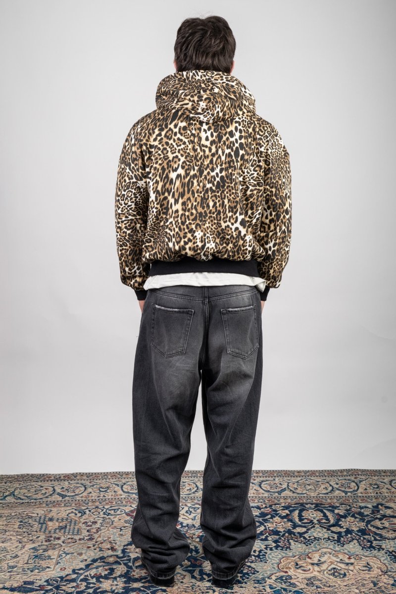 ANIMALIER ZIP HOODIE - Benevierre