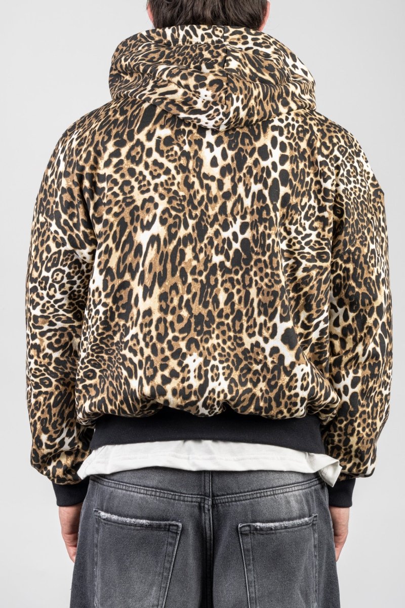 ANIMALIER ZIP HOODIE - Benevierre