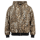 ANIMALIER ZIP HOODIE - Benevierre