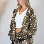 ANIMALIER ZIP HOODIE - Benevierre