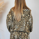ANIMALIER ZIP HOODIE - Benevierre