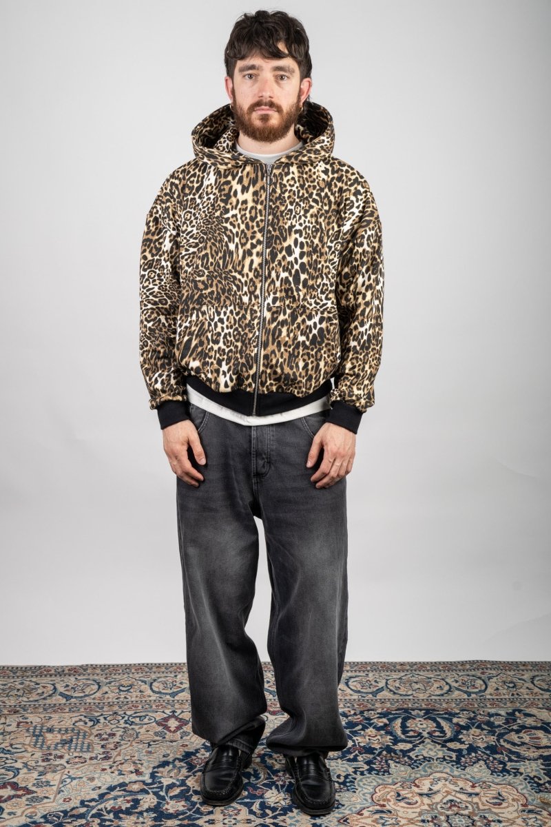 ANIMALIER ZIP HOODIE - Benevierre