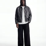 ASPHALT LEATHER JACKET - Benevierre