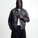 ASPHALT LEATHER JACKET - Benevierre