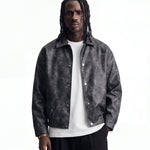 ASPHALT LEATHER JACKET - Benevierre