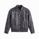 ASPHALT LEATHER JACKET - Benevierre