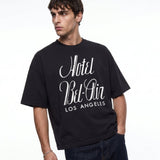 'BEL RIZ' BLACK TEE - Benevierre